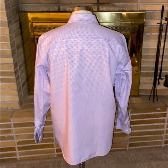 Men’s Bugatchi Uomo Dress Shirt Size Large - Picture 3 of 4